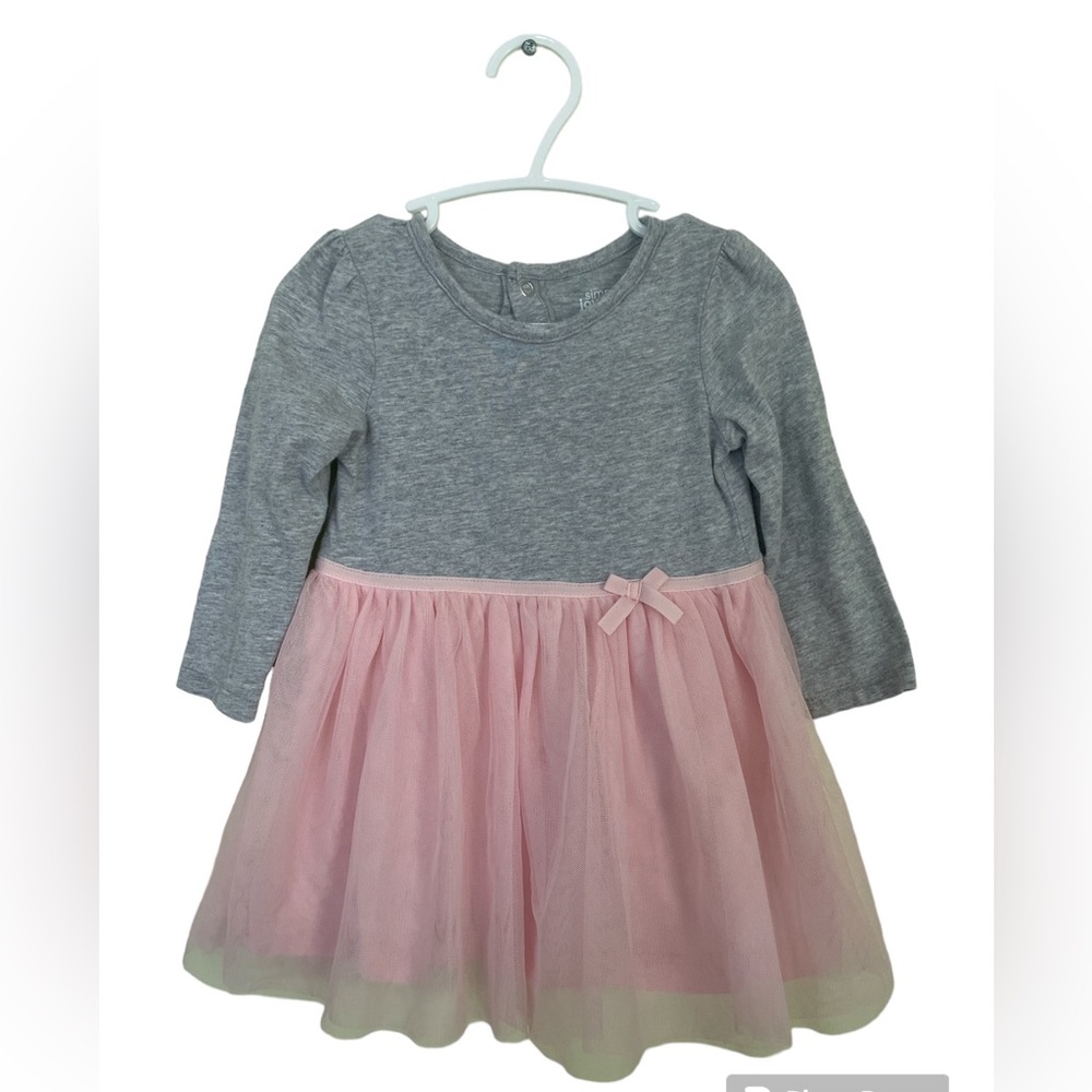 EUC Carter’s Pink Tulle Dress 18 Months